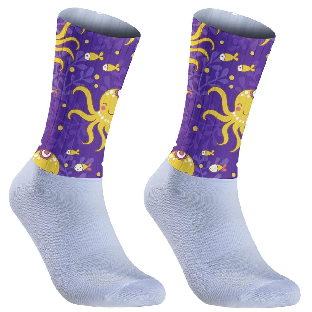 New Ctcling Socks Middle tube Men's Socks Cosplay Hip Hop Novelty HALLOWEE Crazy Soken Skateboard Socks Fashion Socks Meias