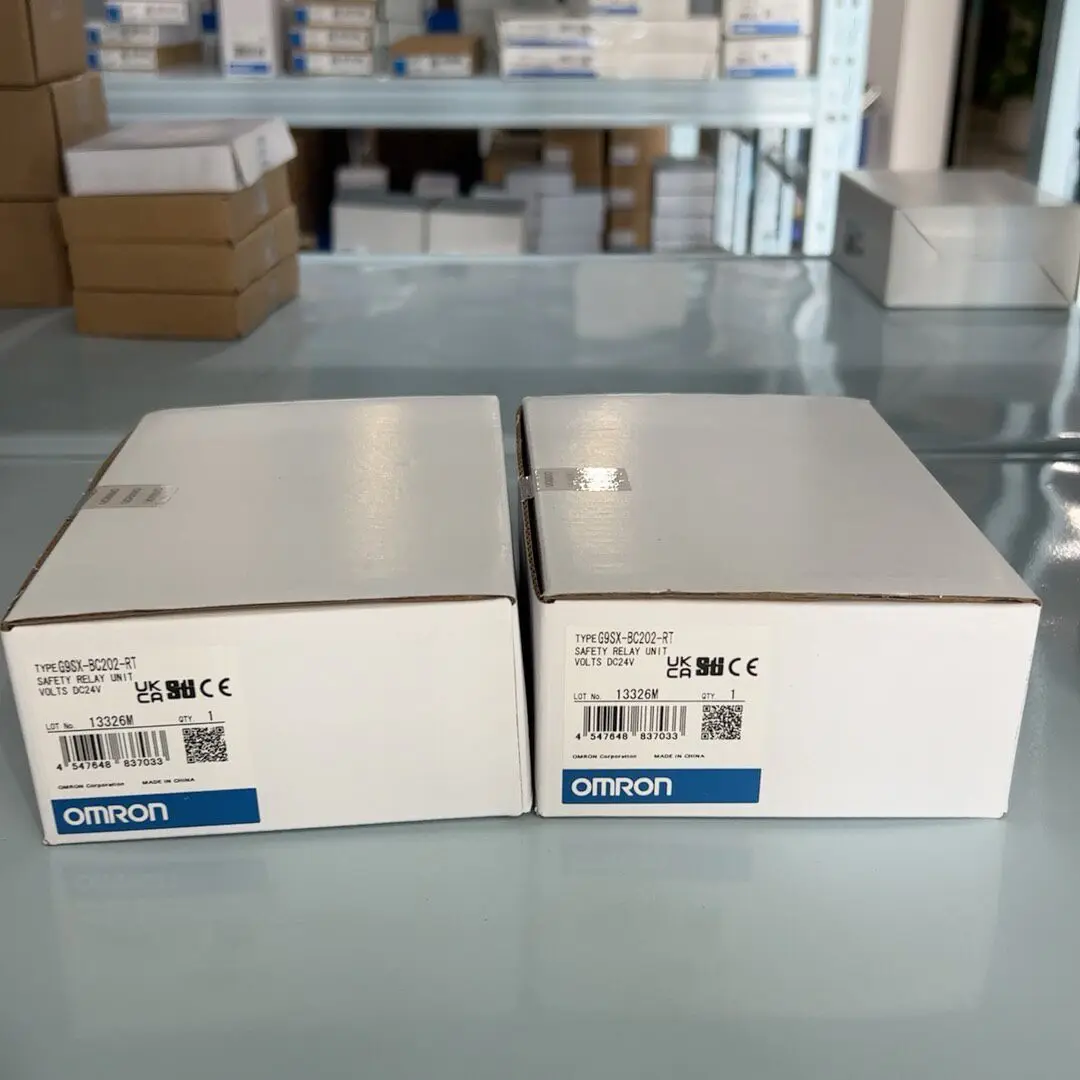 Omron G9SX-BC202-RT safety relay, original genuine brand new spot