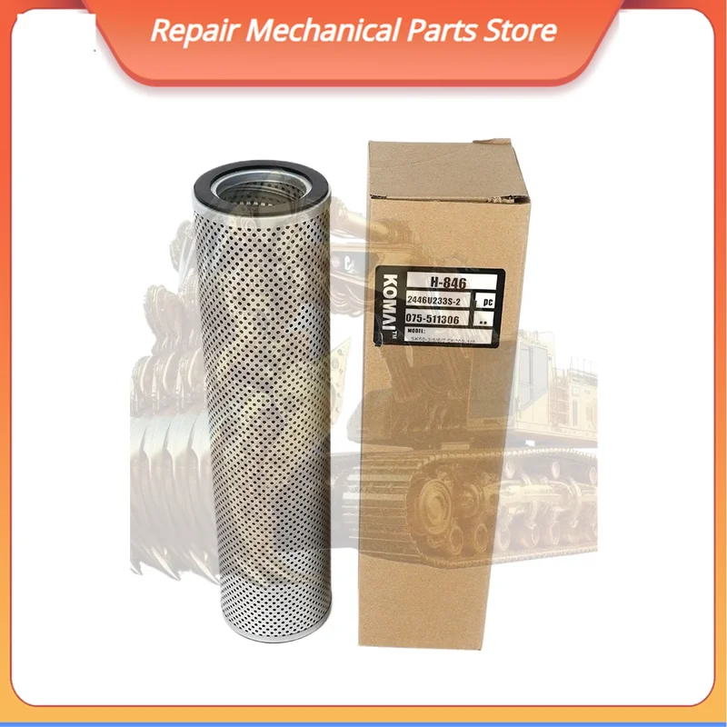 For Hydraulic Filter 2446U233S HF35530 706311046 075-511306 For SK09 SK10 SK16