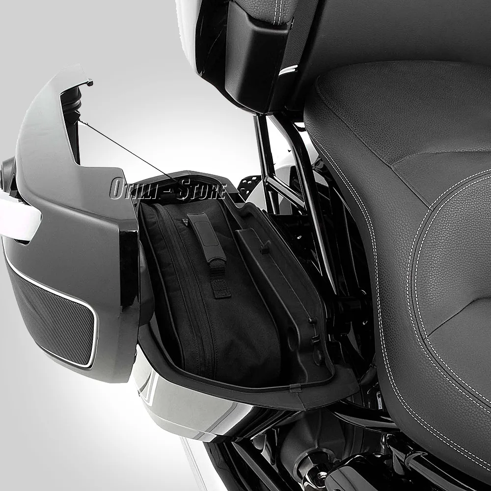 Motorcycle Luggage Tail Bag Toolbox Inner Bags For BMW K1600B K 1600B K1600 B R18 R18B Travel Backseat Pack Storage Package