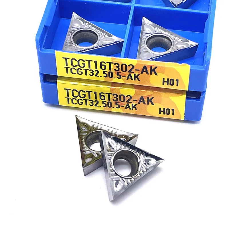 

TCGT090202 TCGT090204 TCGT110202 TCGT110204 TCGT16T302 TCGT16T304 Aluminum Turning Metal Lathe CNC Carbide Insert Cutting Tool