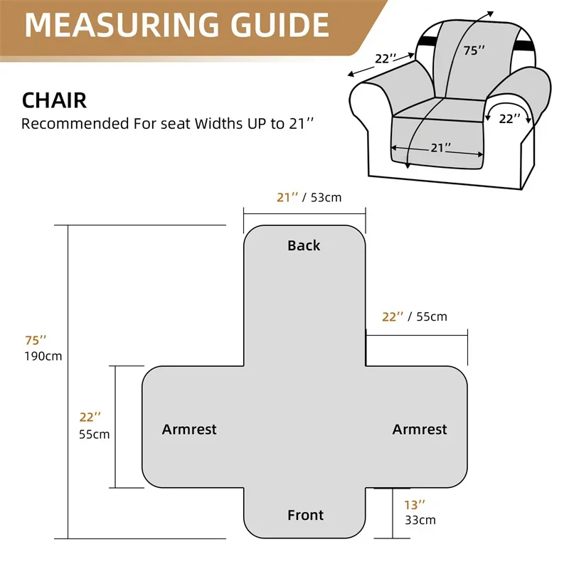 1/2/3/4 Seat Pets Kids Sofa Cover Solid Color Anti-Slip Sofa Mat Quilted Plaid Couch Slipcovers Living Room Furniture Protector