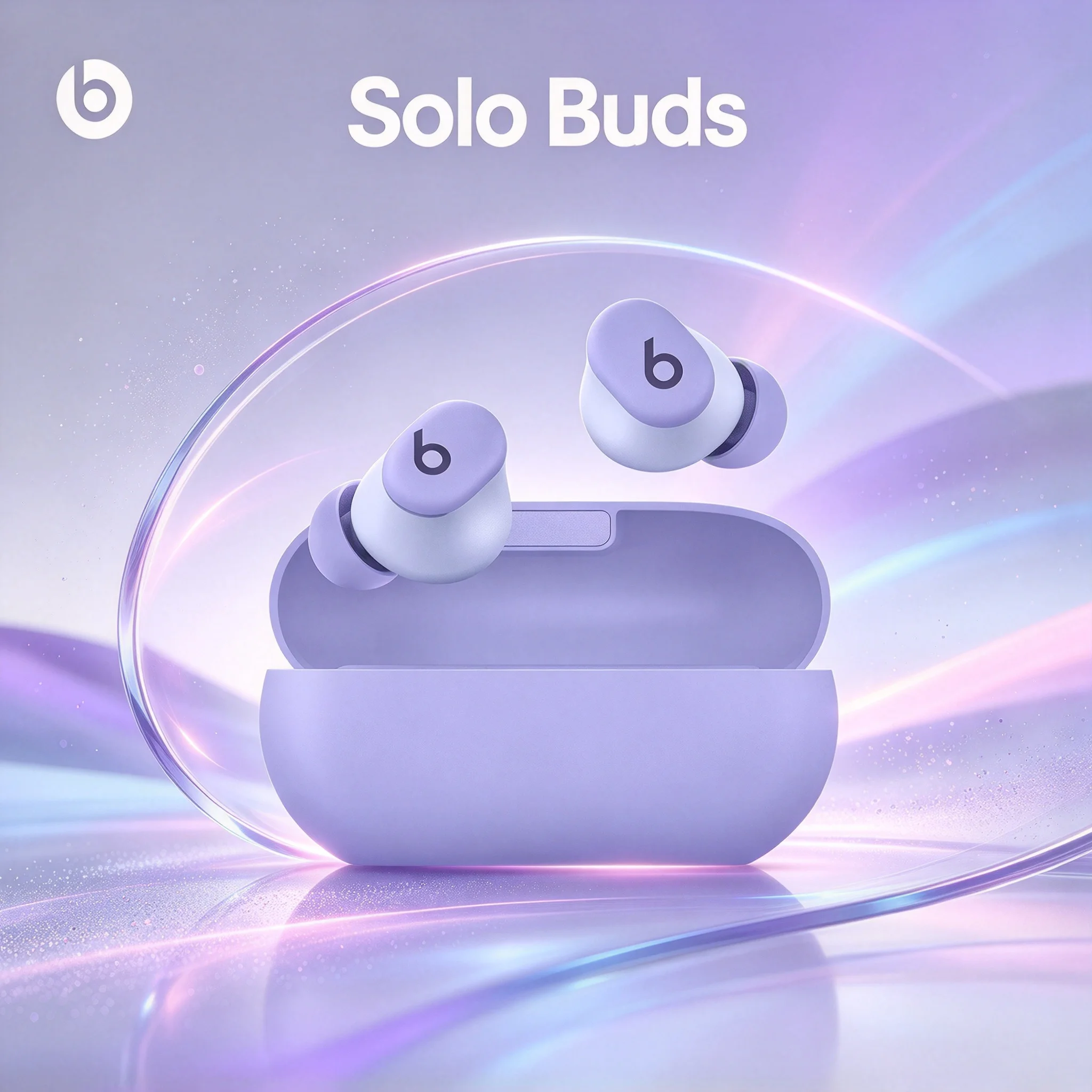 Beats Solo Buds True Wireless In-ear Earbuds, Comfort Lightweight Fit, Good Bass, Outdoor Commute Sports Bluetooth