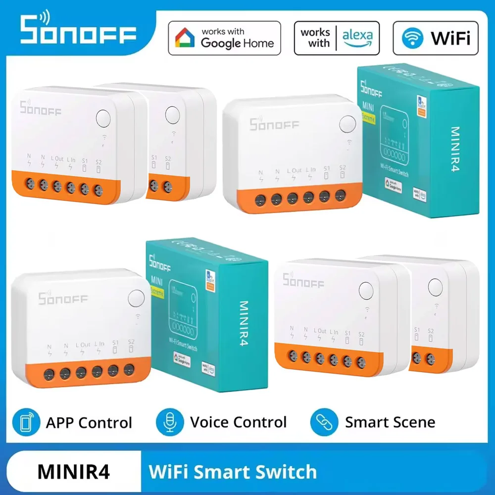 Control de Dos Vías Sonoff R4 - Sonoff Mini R4 reseña y precio