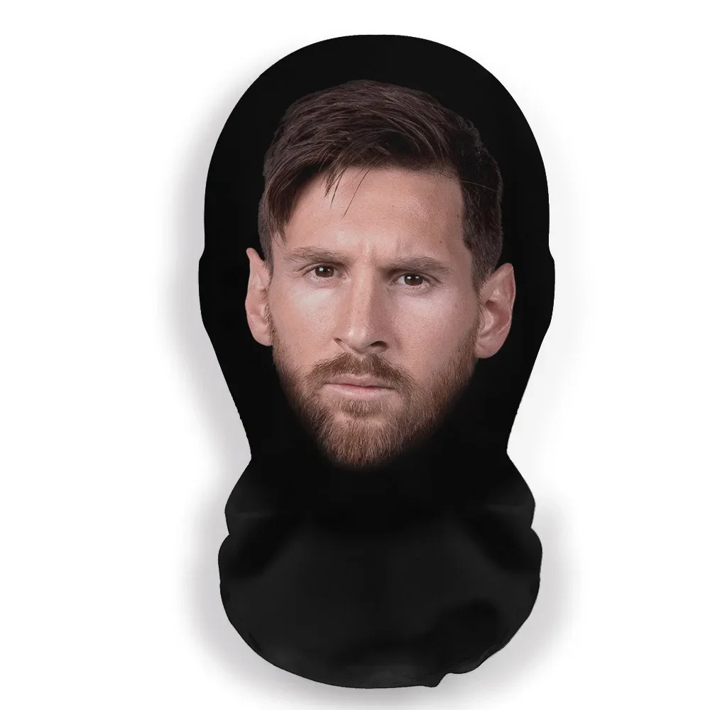 Cosplay 3D Gedrukt Kanye Masker Stretch Mesh Volgelaatsmasker Mannen Vrouwen Rollenspel Hoofdtooi Halloween Mode Bivakmuts Hoofdtooi