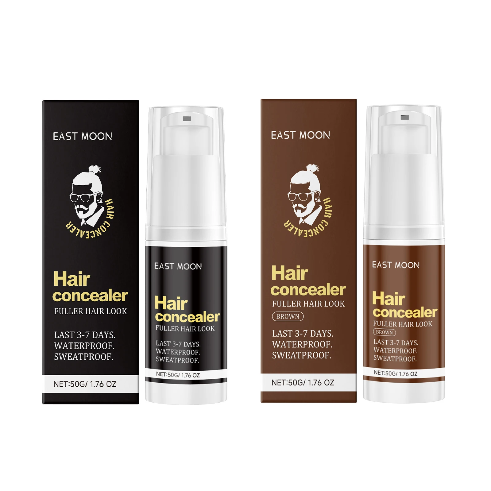 Hairline Concealer Waterproof Sweat-Proof Instantly Root Touch up Edge Control Filling Hair Line Natural Color Hairline Makeup