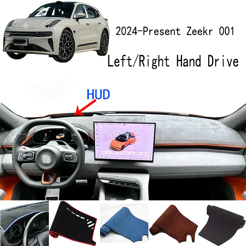 

For 2024 2025 2026 Zeekr 001 Accessories Dashboard Cover Instrument Panel Dash Mat Dashmat Protective Pad