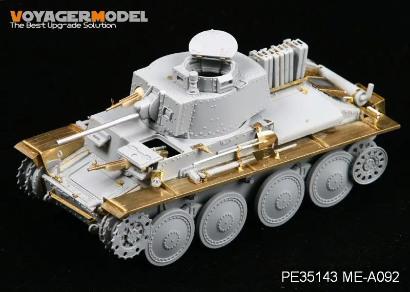 Voyager Pzkpfw Modelo Voyager, AusfG 38t, para DRAGON 6290, WWII, PE35143, 1:35