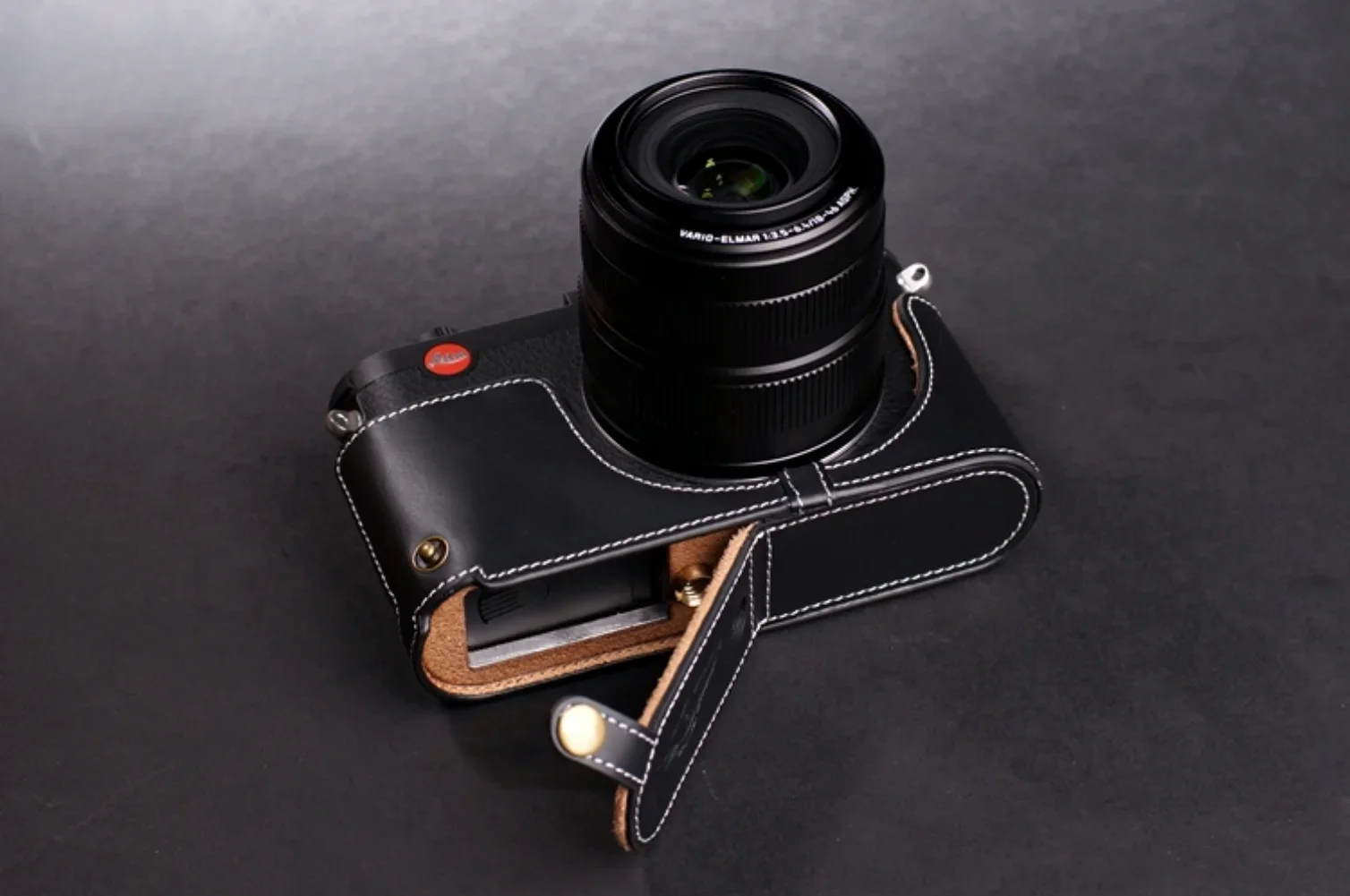Genuine Leather Cowhide Bag Body Handwork Photo Camera Half Case For Leica X XV Vario Mini M Typ113 Protective Sleeve Base Shell