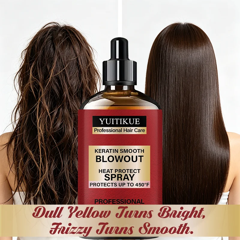 YUITIKUE Heat Protect Hair Oil - огляд і ціна Heat Protectant Spray