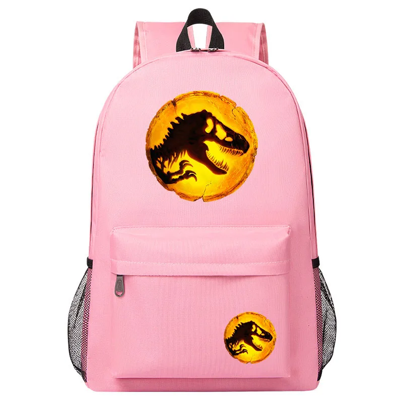 Imagem -06 - Jurassic Dominion Mundo Schoolbag para Estudantes da Escola Primária de Alta Qualidade Crianças Estudante Mochila Portátil Bolsas Ombro