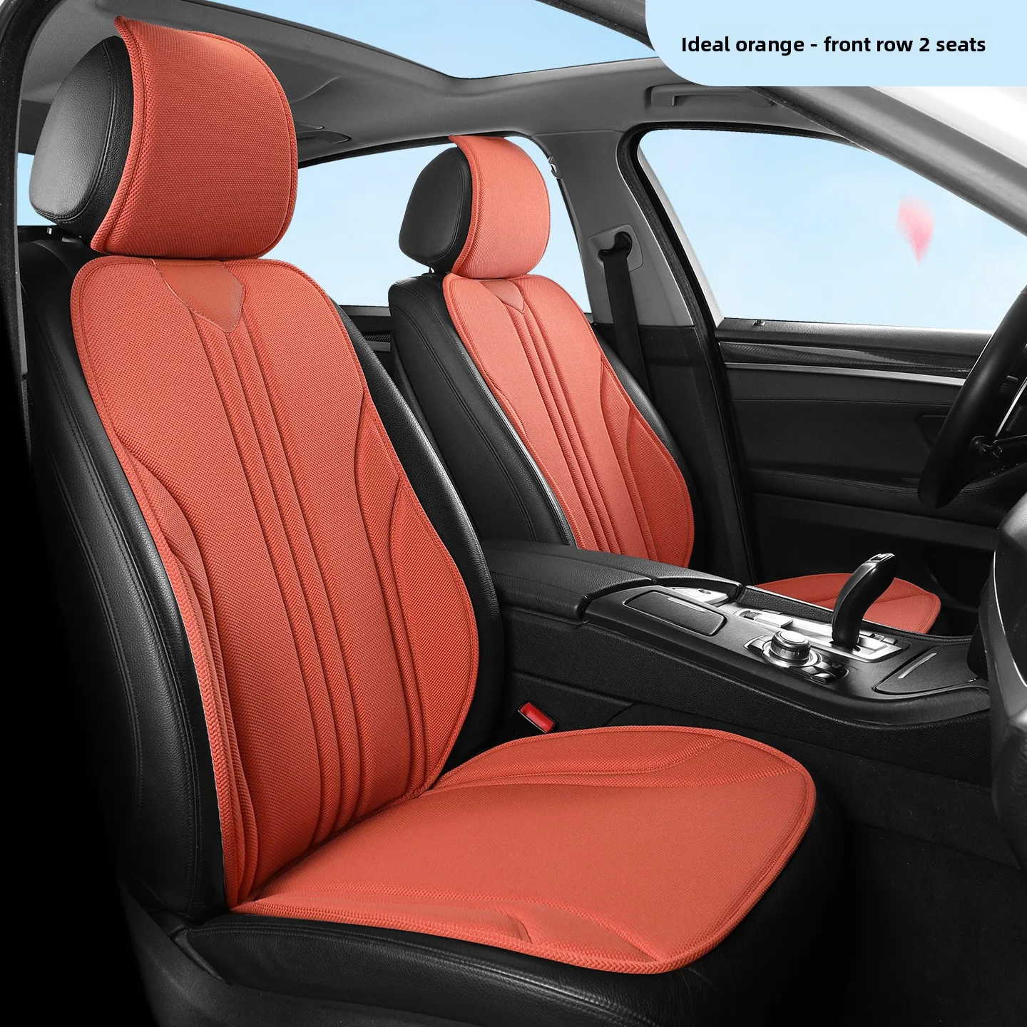 

Breathable Seaweed Fiber Car Seat Cover Universal Four Seasons Cushion Non-slip Luxury Car SUV Rams Latex Seat Cover Protection