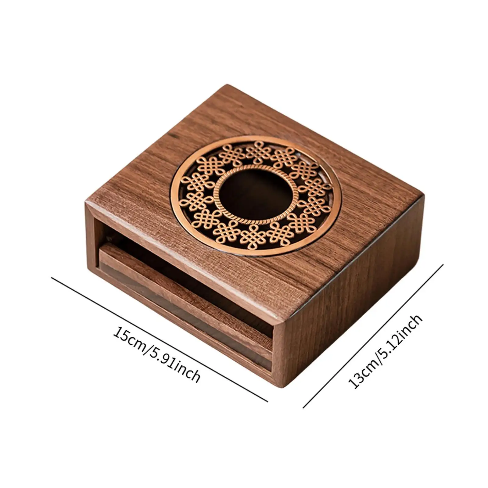 Wooden Teapot Warmer Teapot Heater Milk Party Office Home Indoor Outdoor Food Warmer for Travel Picnic Yard Outside Tabletop