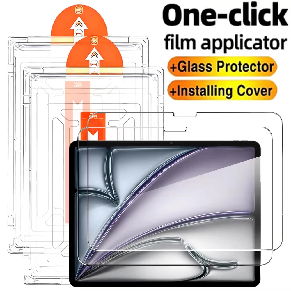 

2pcs Easy to install Tempered Glass For XiaomiPad 7 7Pro 11.2 6 5 6S Pro 12.4 Redmi Pad Pro12.1 2024 Pro 5G 12.1 SE 11 8.7