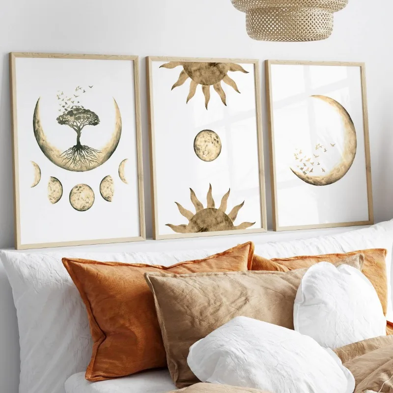 Boho Sun Moon Stars… - image