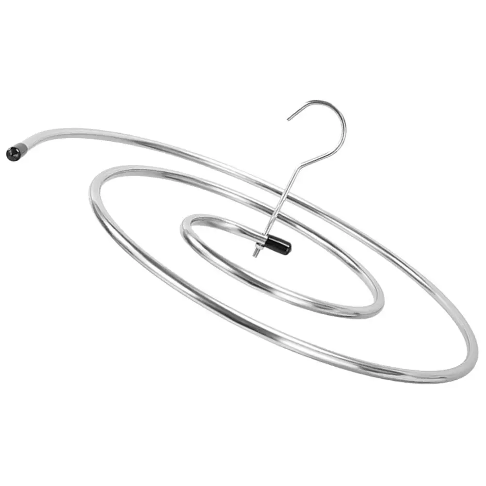 Stainless Steel Spiral Drying Rack for Quilts Blankets Sheets Bedspreads Mattress Covers All Round Sun Cure Balcony Space Saving