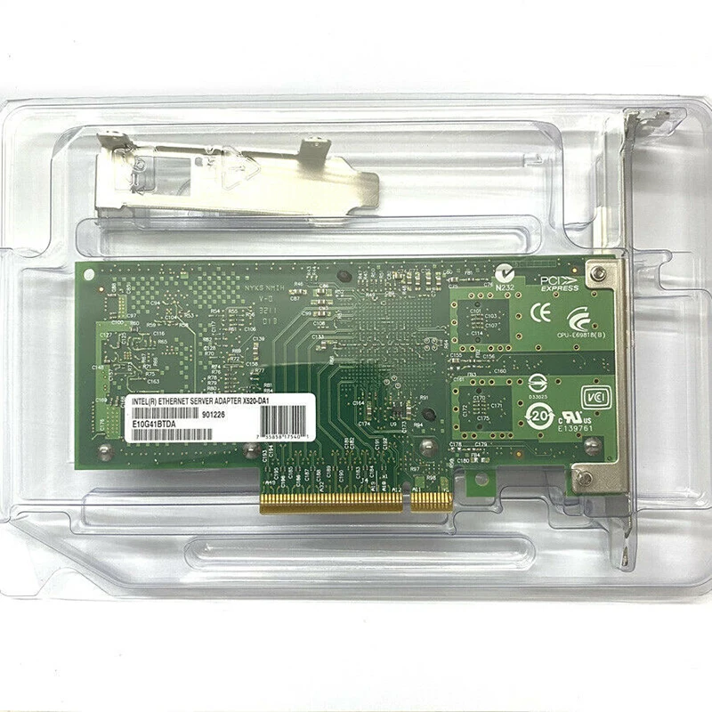 Imagem -04 - Placa de Rede de Fibra Óptica Servidor 10 Gigabit 82599 Porta Única Pci-e x8 X16 X520-da1 E10g41btda