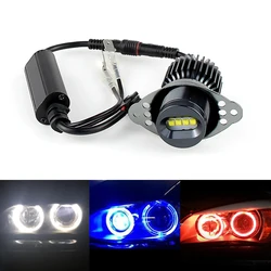2pcs 40w LED Angel Eyes Marker Canbus No error For BMW E90 E91 328i 335i 2009-2011 LCI Non Xenon Headlight White RED Blue