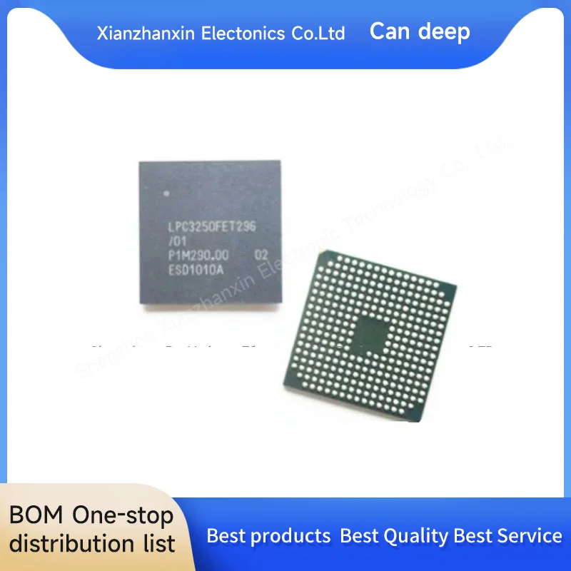 1 stks/partij LPC3250FET296/01 LPC3250FET296 LPC3250FET LPC3250 BGA296 microcontroller chip