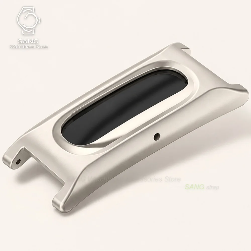 12mm  for Google Fitbit Air Inner Lug Adapter CaseWatch Case Conversion Connector Star Matte Black Replacement Watch Accessories