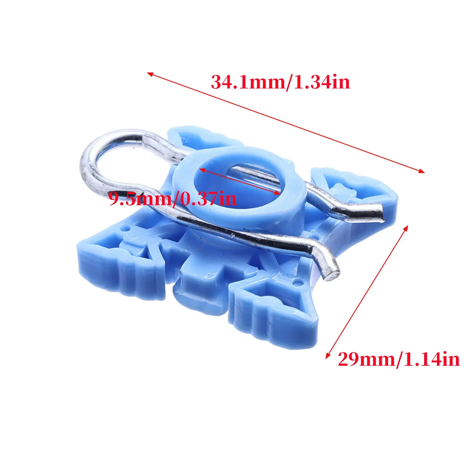 3509416 Window Regulator Sliding Pivot Clip Door Glass Channel Guide Support Slide Block for Volvo740 940 960S60S80S90V70V90XC90