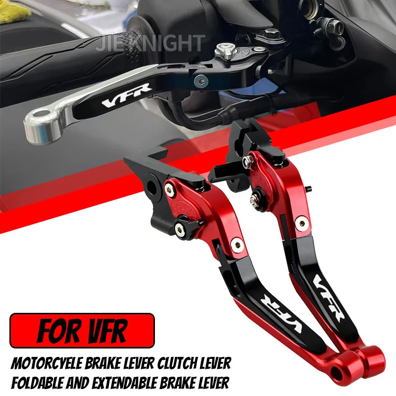 Folding Brake Clutch Levers For VFR VFR800 VFR800F VFR750/750S SABRE VTR1000F Motorcycle CNC Handles Extendable Adjustable