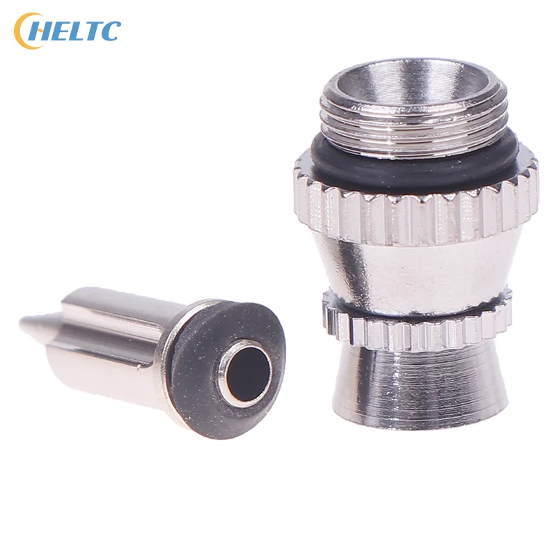 Metal Spray Gun Nozzle Replacement Kit With 0.3mm Tip And Covers, Uncharged Spray Gun Accessories Set