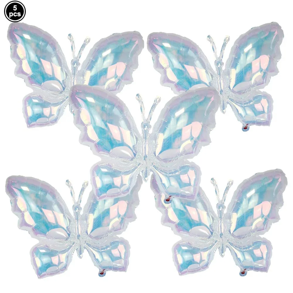 Birthday Decor Butterfly Balloons Large Butterfly Aluminum Foil Balloons Wedding Party Decorations Baby Shower Kids Toy Globos