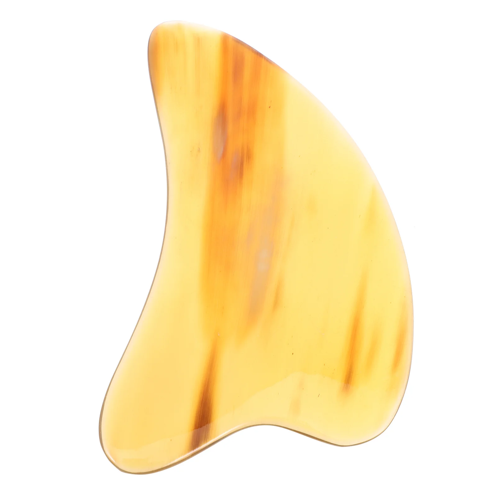 Gua Sha Board Raschietto professionale per il viso Strumento di massaggio portatile per il drenaggio linfatico Bordi lisci Cura della pelle sicura Conveniente