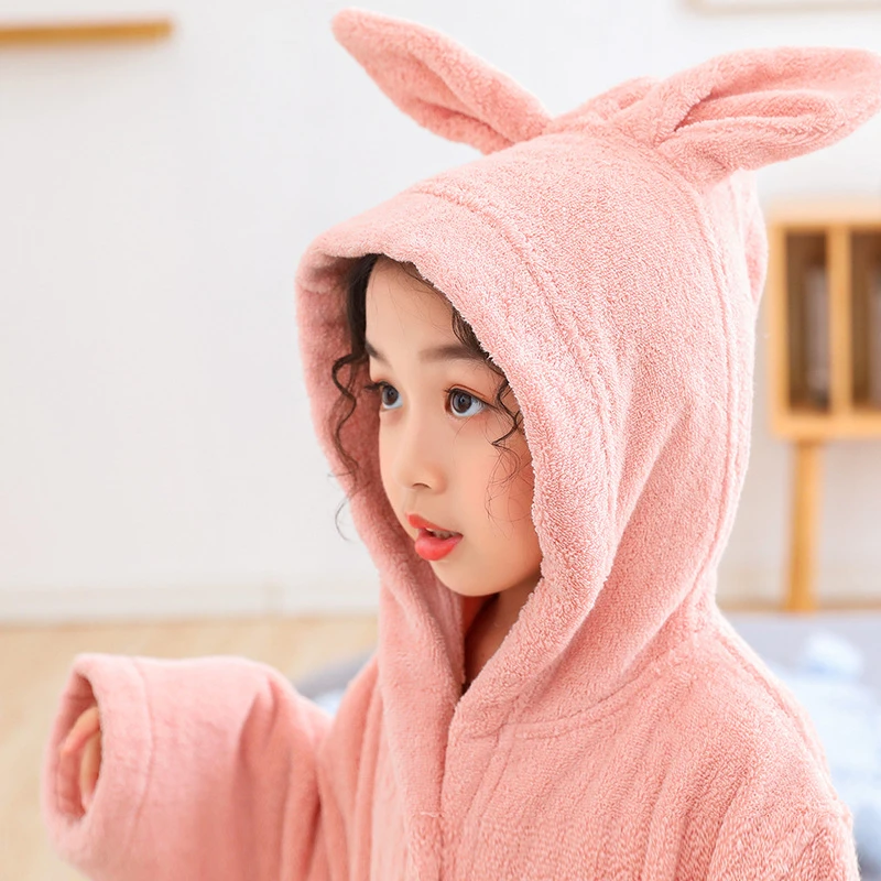 albornoces-de-bano-para-ninos-100-algodon-con-orejas-de-conejo-de-dibujos-animados-ropa-de-dormir-para-ninos-pijamas-camisones-para-ninos-y-ninas