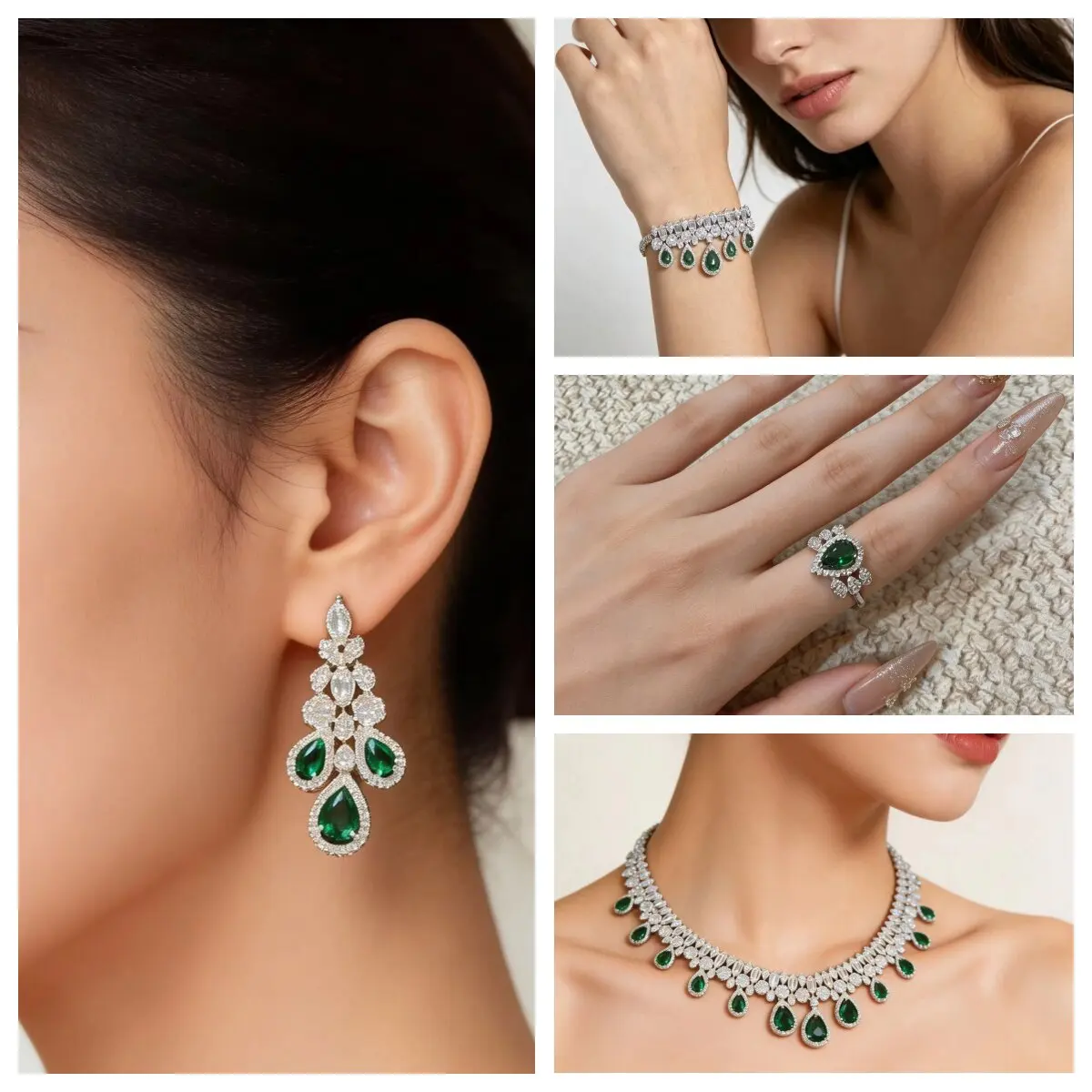 

"Stars Hanging Over Green Waves" High-end Banquet Style Set