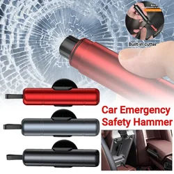 Car Safety Hammer Aluminum Alloy Auto Emergency Glass Window Breaker Seat Belt Cutter Life-Saving Car Emergency