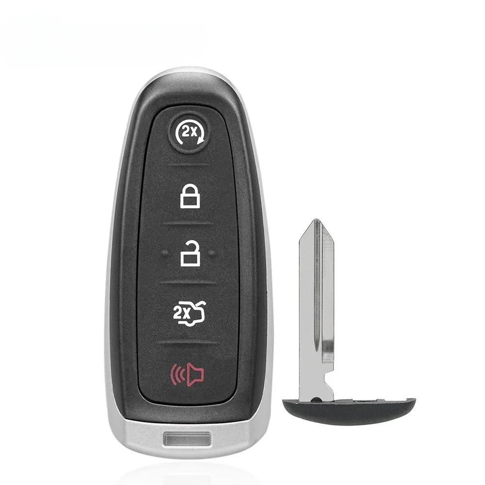 

BB Key for Ford Explorer Edge 2011 2012 2013 2014 2015 shell 5 Buttons with l