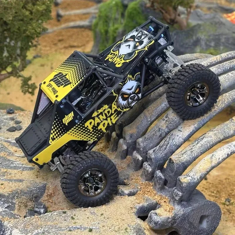 Play Paiyoudi Co Branded Panda Paiucx2405 Pro Snow Leopard 1/24 Remote Control Electric Brushless Climbing Vehicle Off Road Mode