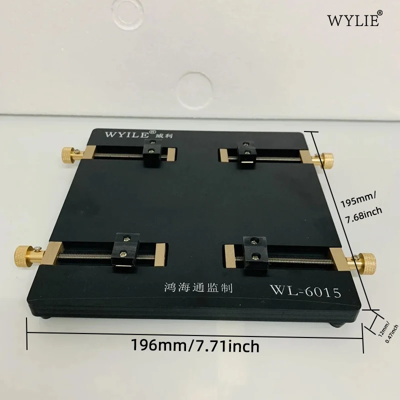 WYLIE WL-6015 tylna pokrywa szkło wymień uchwyt uniwersalna odporna forma pozycyjna dla iPhone 8/8P/X/XR/XS/XS Max/11/11 Pro Max