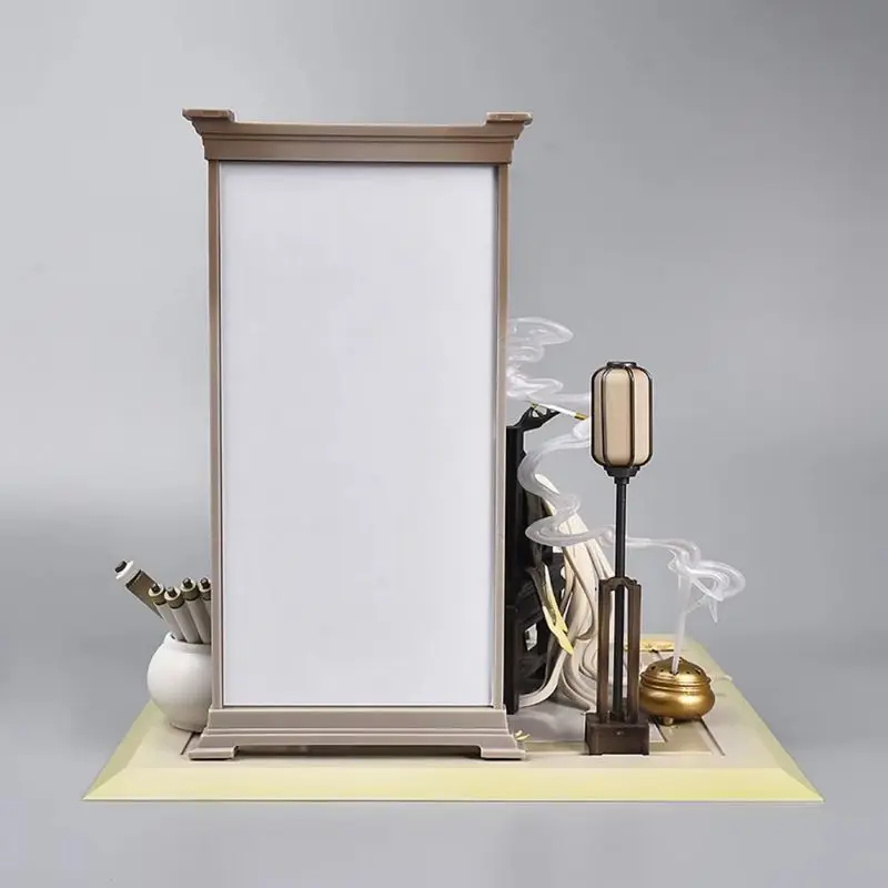 Genshin Impact 27cm personnage Ningguang figurine Cool Anime Figure à collectionner modèle poupée jouets garçon cadeau d'anniversaire décor à la maison