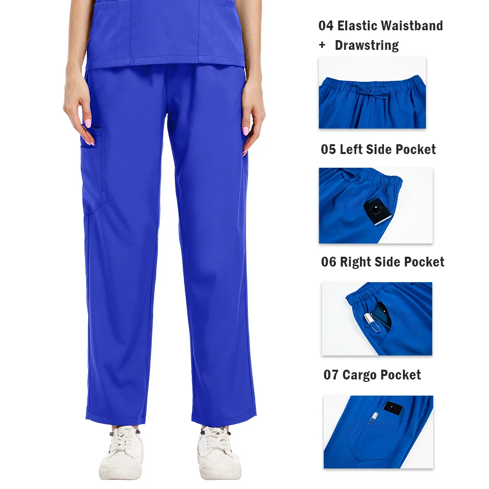 Wholesale Operating Room Medical Uniform Figs Scrubs Hospital Working Set Supplies Nurse Dental Surgery Suit Workwear Women Men