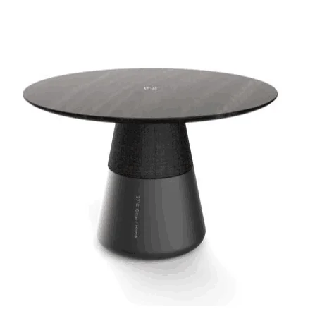 Adjustable Height Coffee Table Round Smart Coffee Table