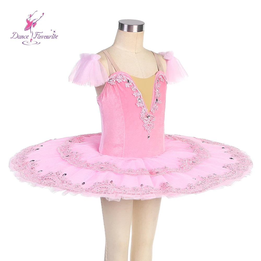 Danza preferita Tutu di balletto BLL529 danza preferita Tutu di balletto Pre-professionale con Tutu di rifinitura rosa Tutu di balletto per donna e ragazza