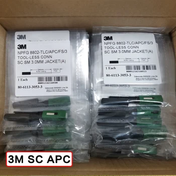 3m SC APC 8802-TLC/3 Fiber optic quick connector Singlemode 3m SC 3.0 FTTH Fiber optic SC quick connector