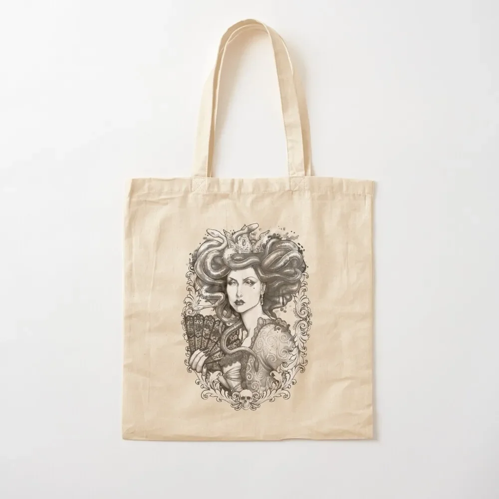 

MEDUSA THE EMPRESS TAROT CARD Tote Bag cute pouch bag Cloth bags tote bag men eco pack