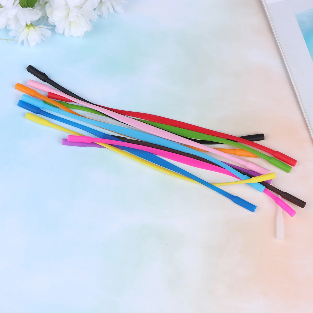 

12Pcs Anti-Slip Glasses Straps Premium Durable Eyeglasses Cords Adjustable for Sports Running Hiking Cycling Glasses Strings