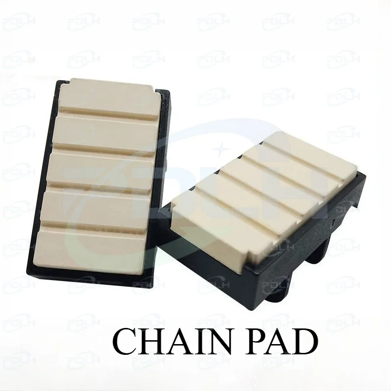 10Pieces 62.5X37mm   Conveyor Track Chain Pads for Edge Banding Machine Spare Parts