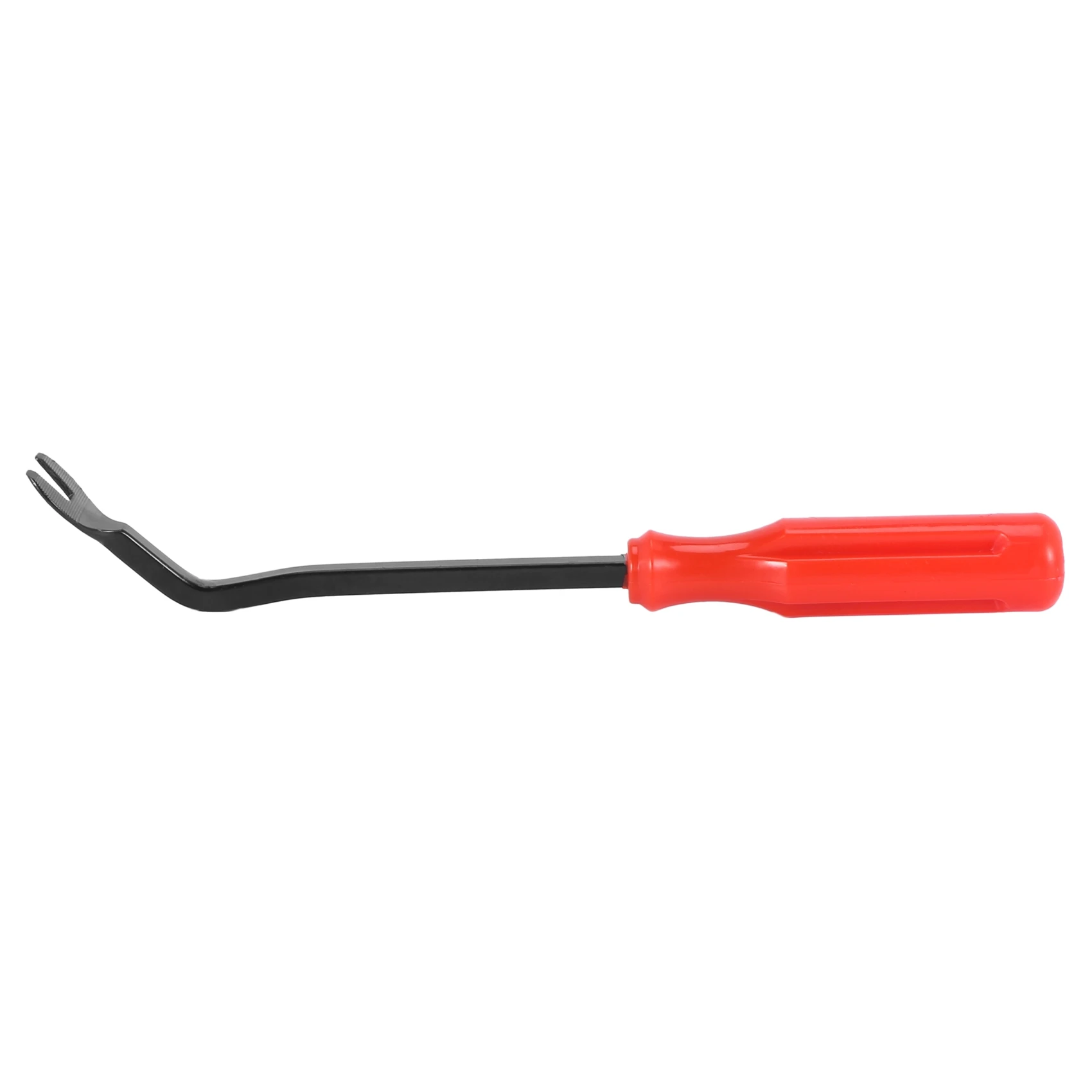 Clip de ajuste Interior de puerta de coche, herramienta removedora de Clip de sujeción de tapicería de Panel, destornillador, extractor de clavos, 6 pulgadas, Rojo