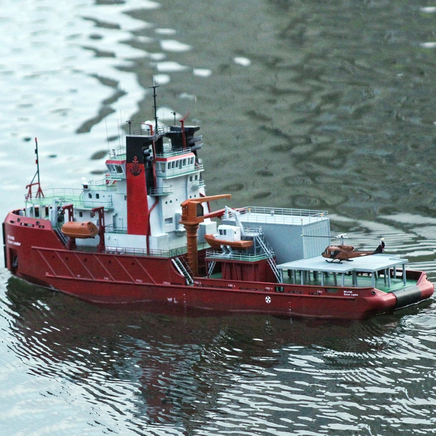 1/150 RC قارب 52 سنتيمتر بكين المحيط زعيم التحكم عن بعد السفن وضعت بدقة RC Schiffe نموذج RTR سفينة لعبة