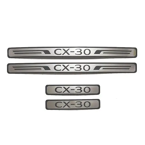För Mazda CX-30 2022 2023 2024 Tröskelskydd Tröskelpedal Skyddar Biltillbehör 10 best sales Mazda CX30 karosserisats - №5