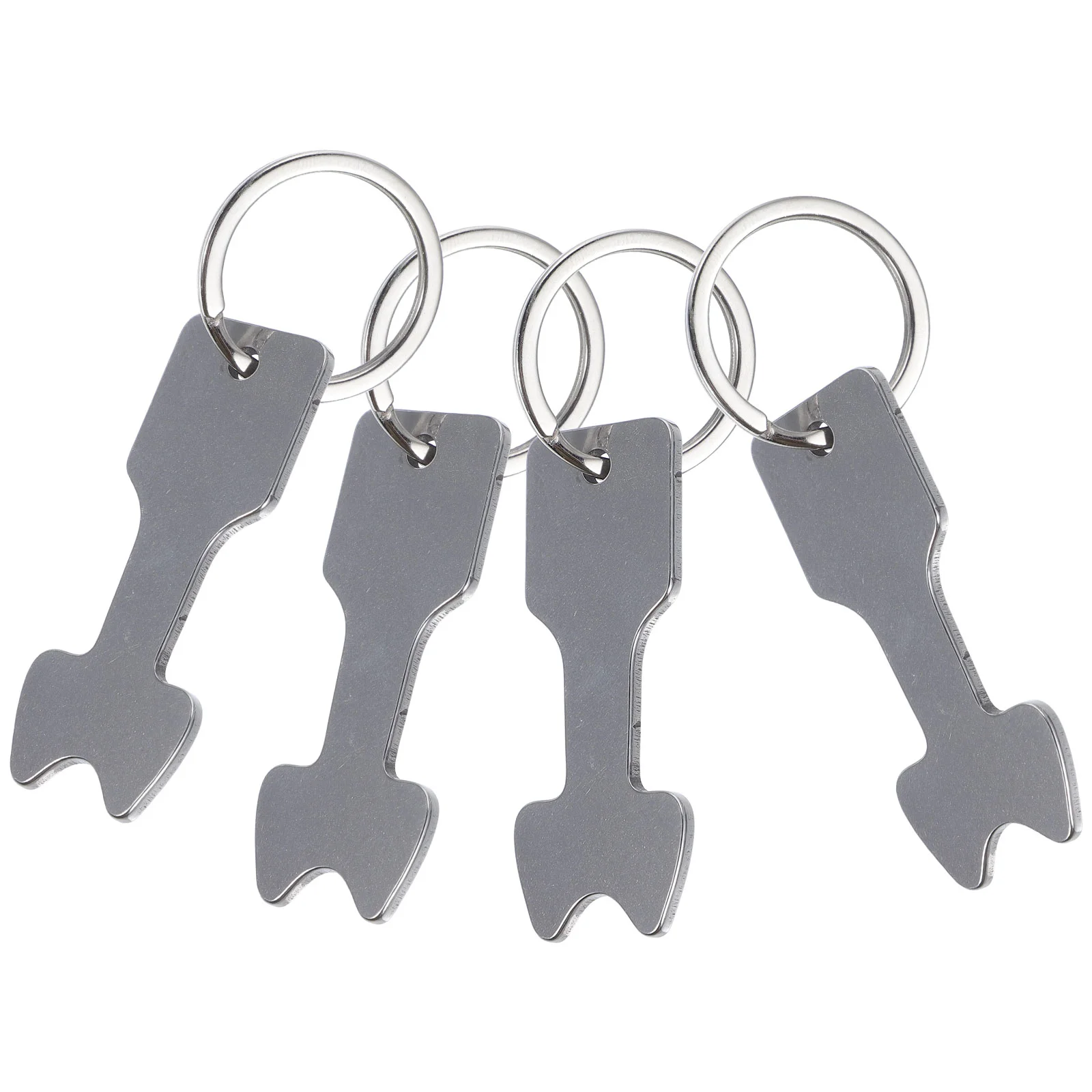 4 Pcs 프렛보드 스티커 카트 토큰 휴대용 트롤리 리무버 쇼핑 식료품 토큰