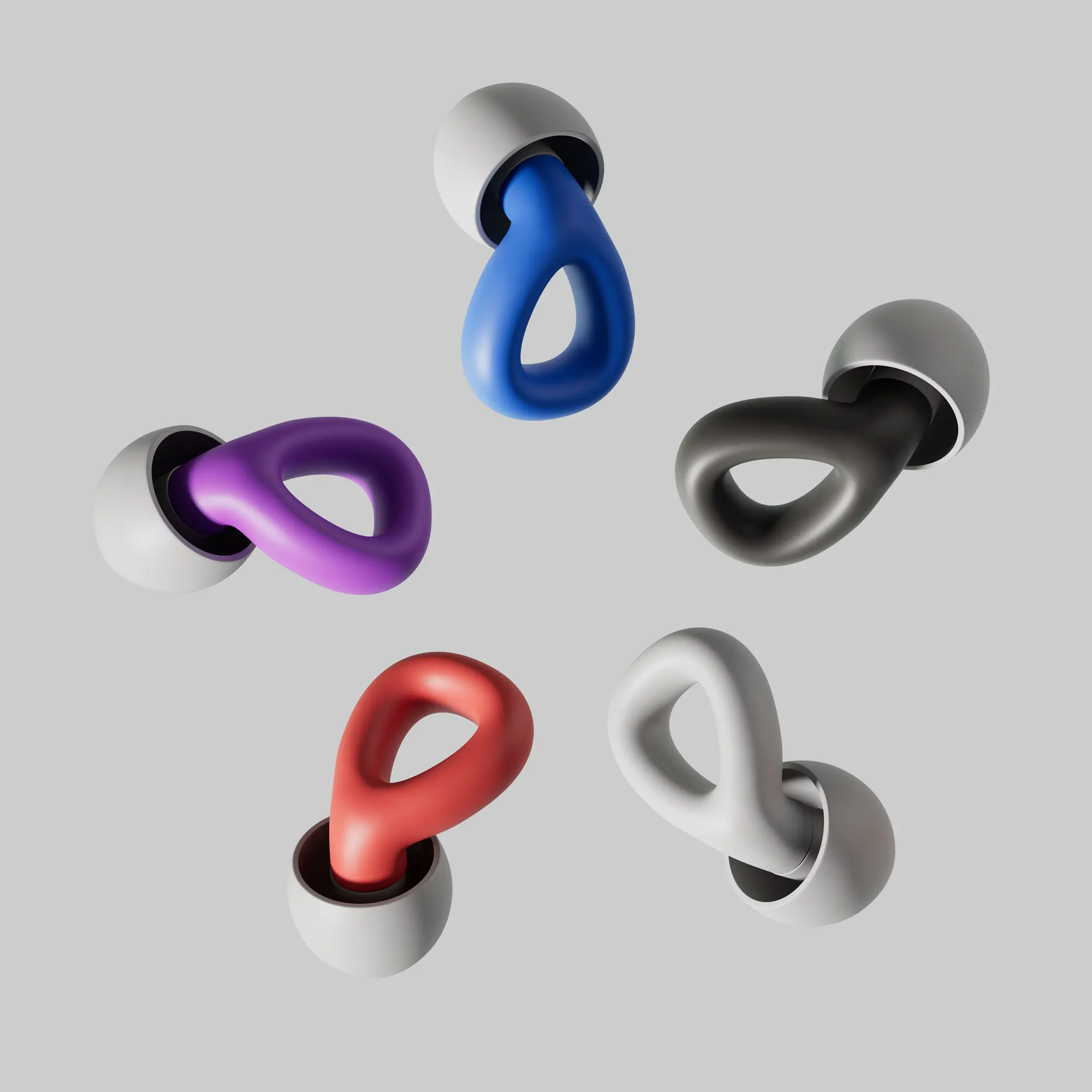 HUAK 28 Tapones para los oídos de alta fidelidad: reutilizables con 6 almohadillas S/M/L, ideales para conciertos, festivales, músicos, DJs