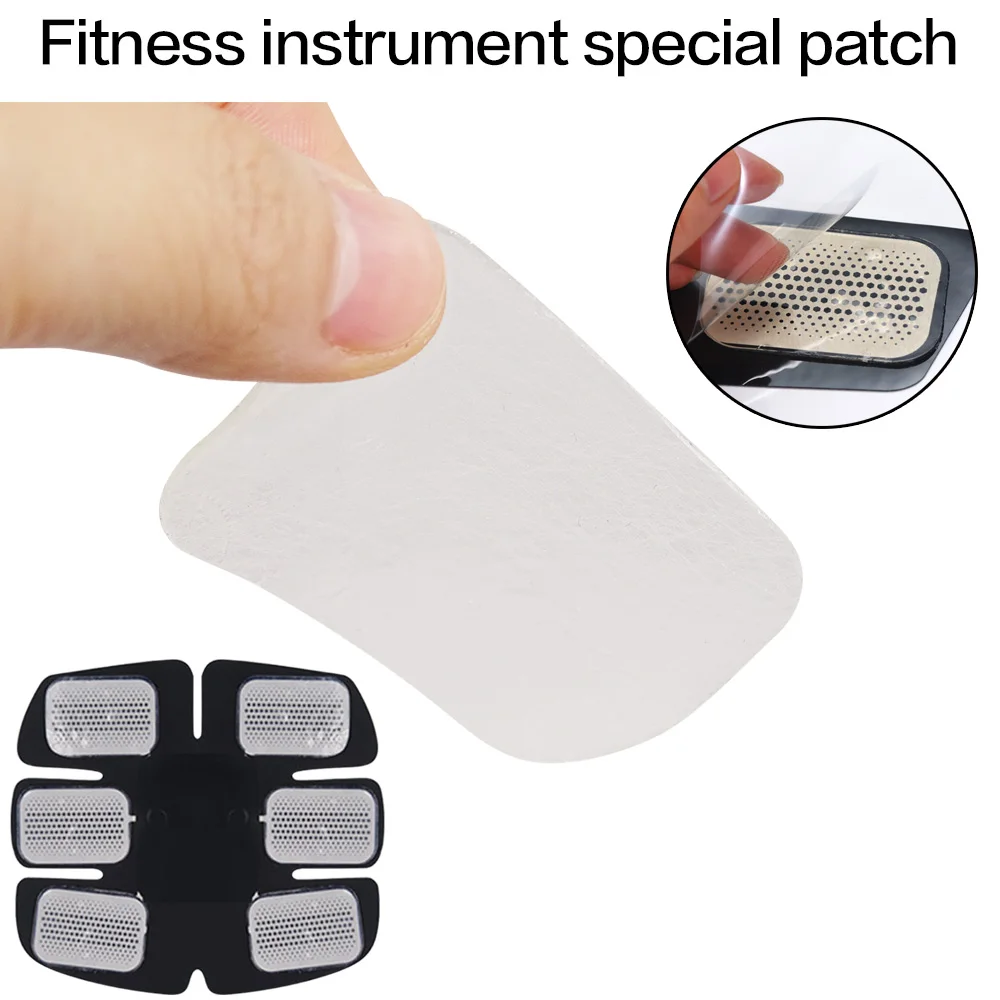 40PCS=20pairs EMS Trainer Hydrogel Gel Stickers for Abdomen Muscle Massager Gel Pads ABS Abdominal Stimulator Slimming Machine