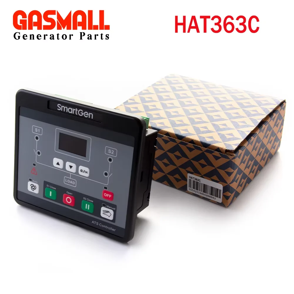 HAT363C Dual Power Automatic Switching Controller Integrated OLED Display Motor Isolation Switch